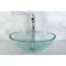Fauceture EVSPCC1 1/2" Round Tempered Glass Vessel Sink, Clear EVSPCC1 - alternate 3